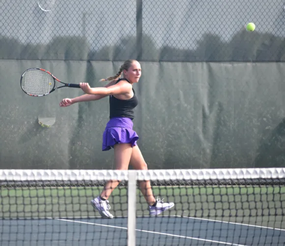 Eagles fall to Bucs in first home meet